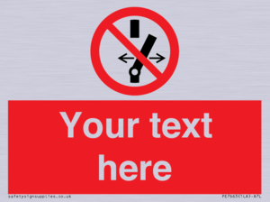 Custom prohibition Do not alter the state of the switch